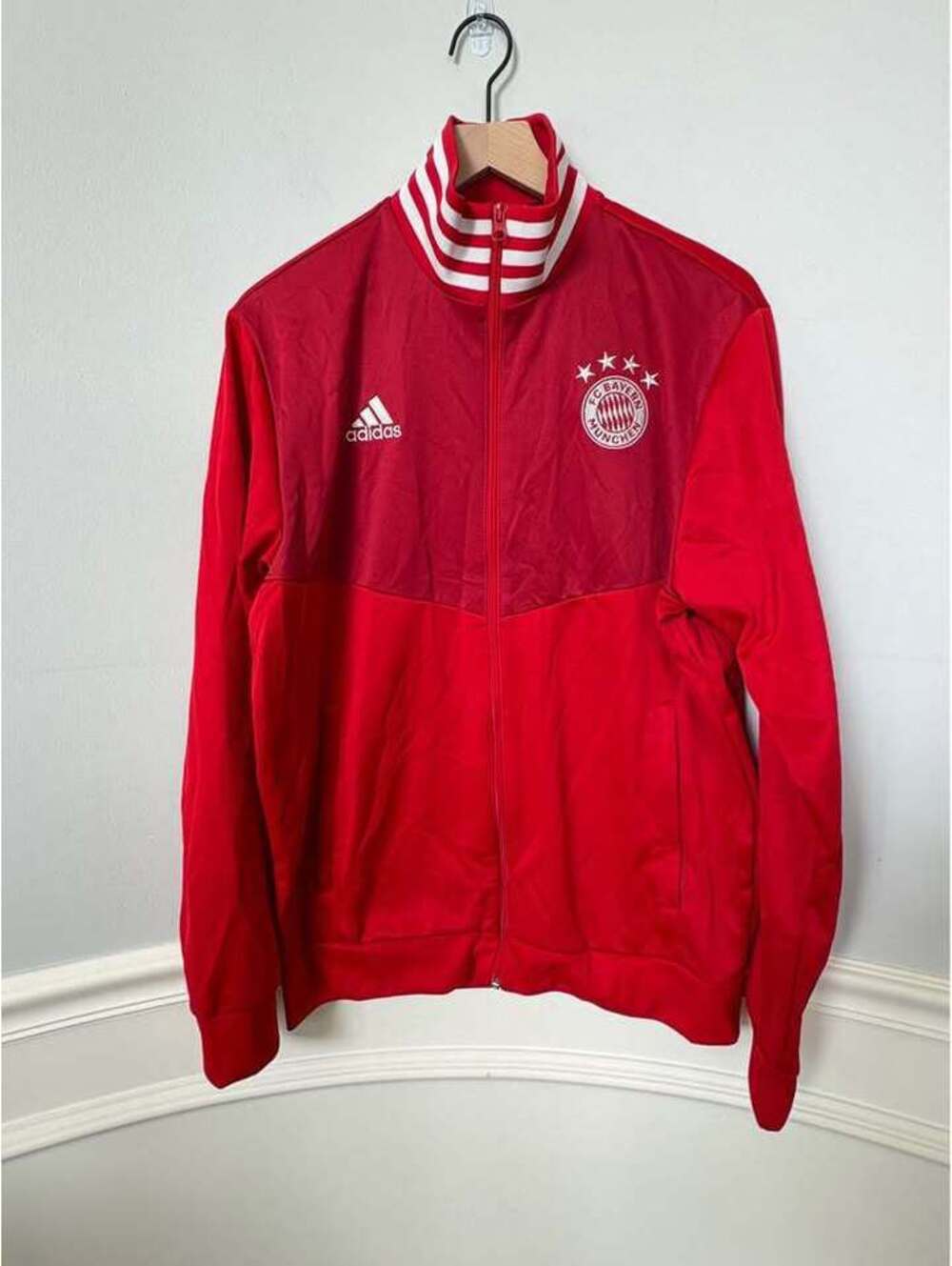 Retro Style Adidas FC Bayern Munich Track Jacket